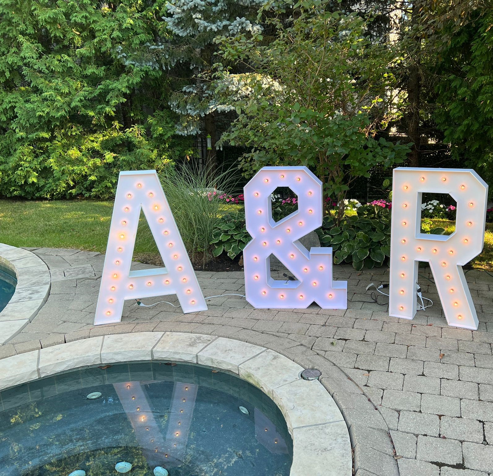 Wedding Brampton Marquee Block Letters Company