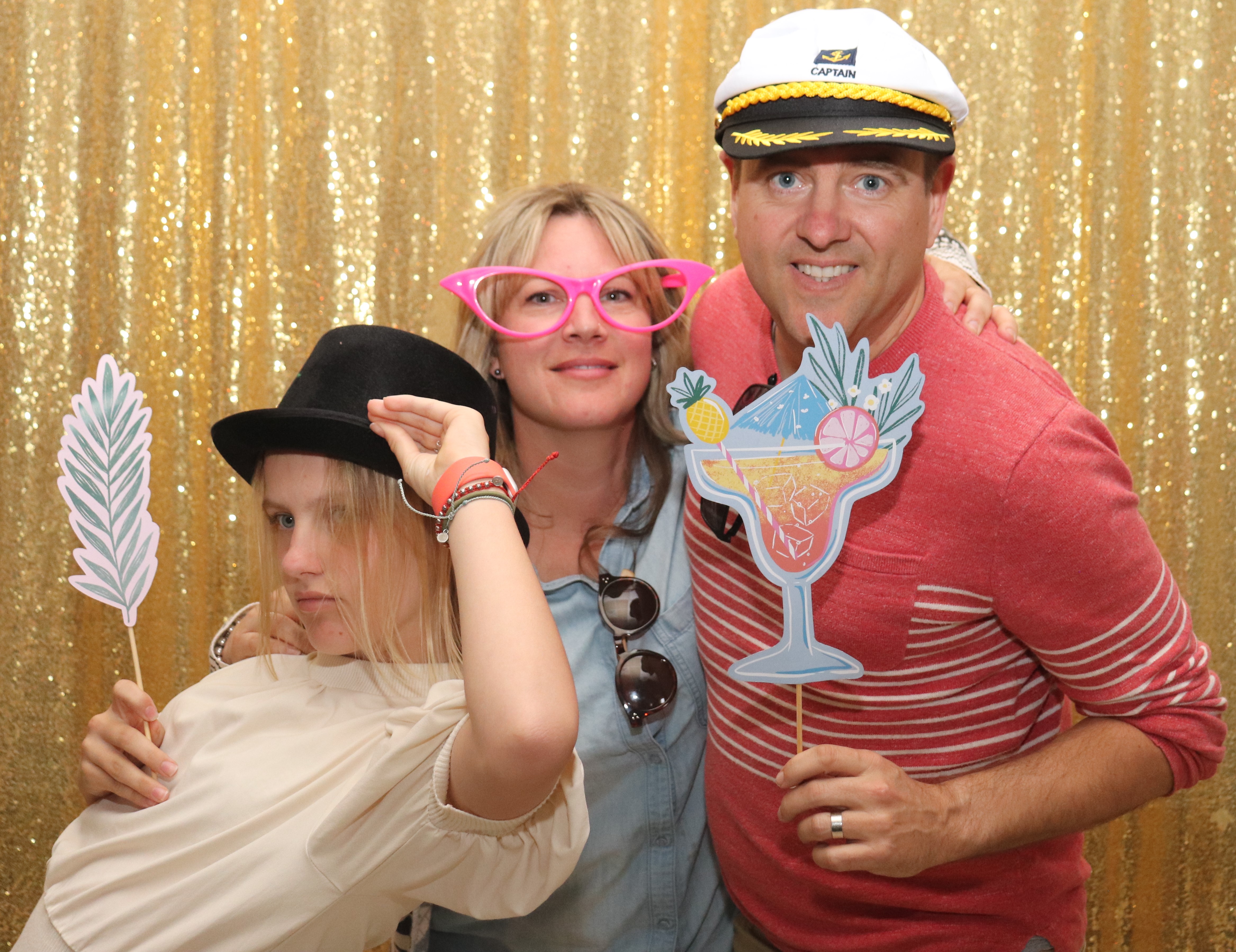 Open Concept Family London Photo Booth Rental