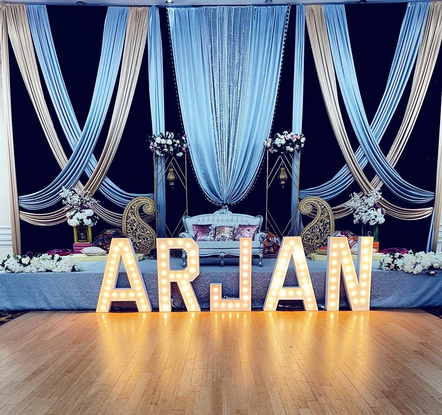Rent Wedding Pickering Marquee Letters
