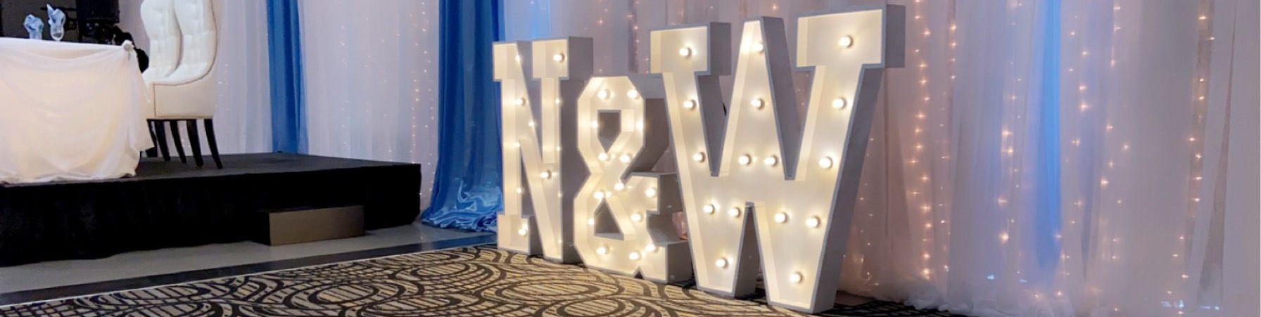 Rent Wedding Toronto Marquee Letters